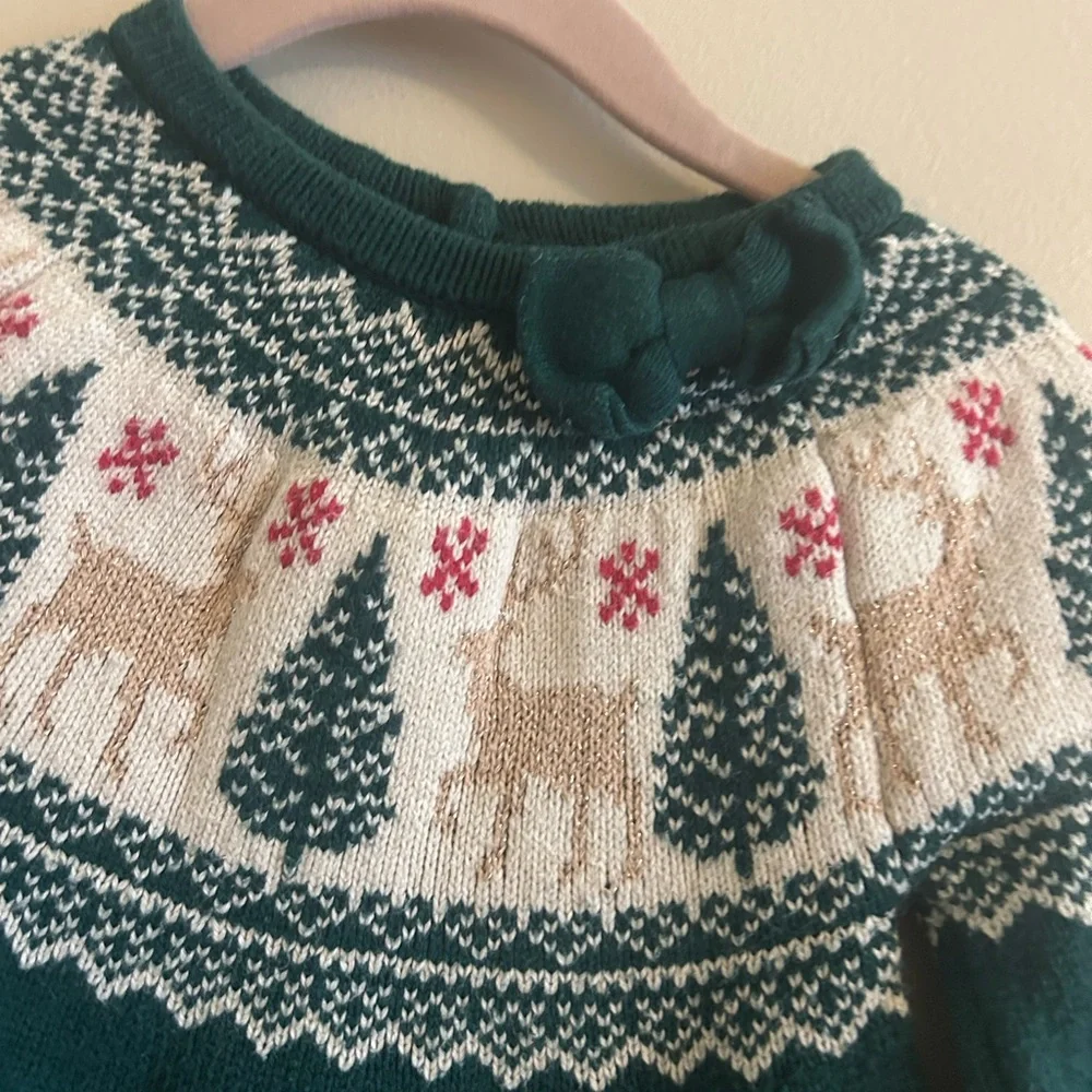 12M - girls Christmas dress